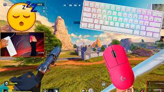 😴Skyloong GK61 ASMR😴 Solo Battle Royale Gameplay Satisfying Keyboard Blood Strike🏆
