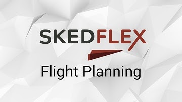 The SkedFlex Flight Planning Software
