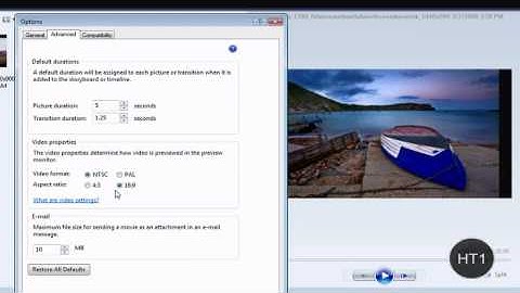 How To Make Your Video HD Using Windows Movie Maker (Windows Vista)