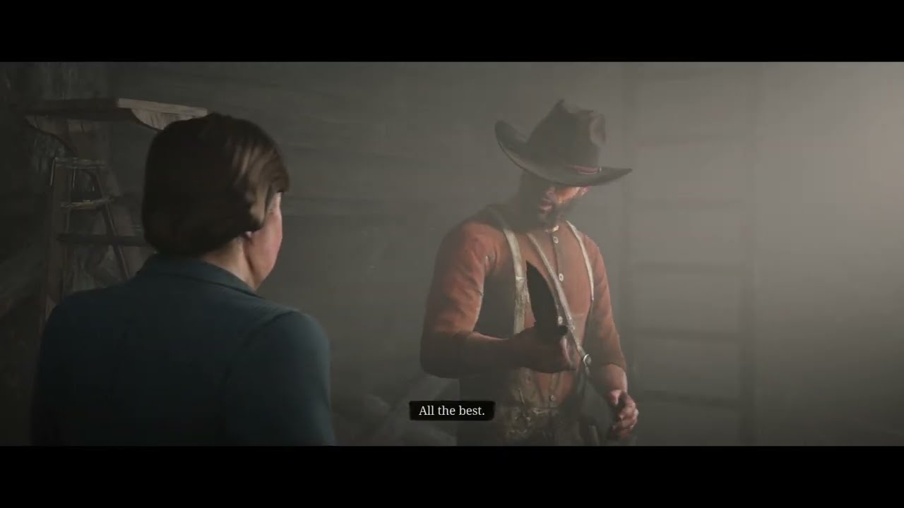 Got a jawbone knife after it became a hunting knife. RDR2