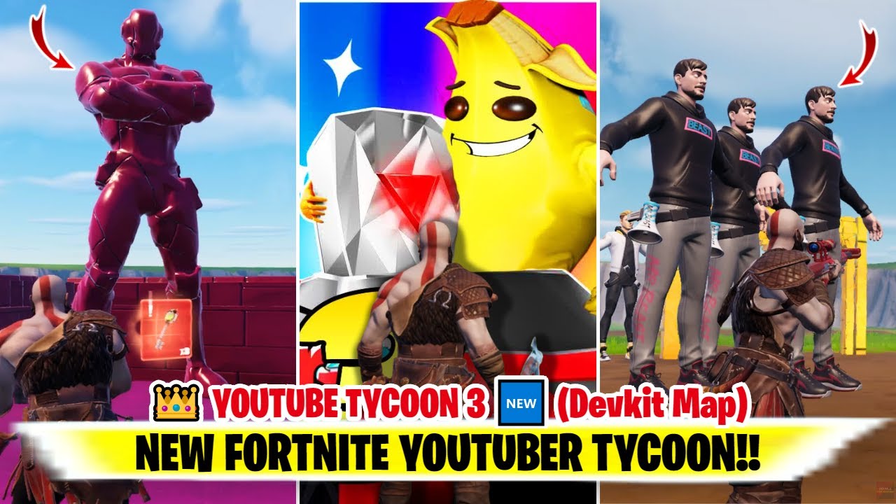 YOUTUBE TYCOON 3 Fortnite (Get your own YouTuber Pet!) Devkit Youtube