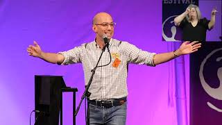 Adam Booth Olio at the 2025 National Storytelling Festival