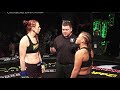 Chosen Few Fighting Championship Laura Sanchez vs Miranda Barber