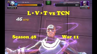 Alas.! We meet again. 🥵 Rank 3 Bullseye Boss destroyed - L•V•T vs TCN - Season 48 War 11
