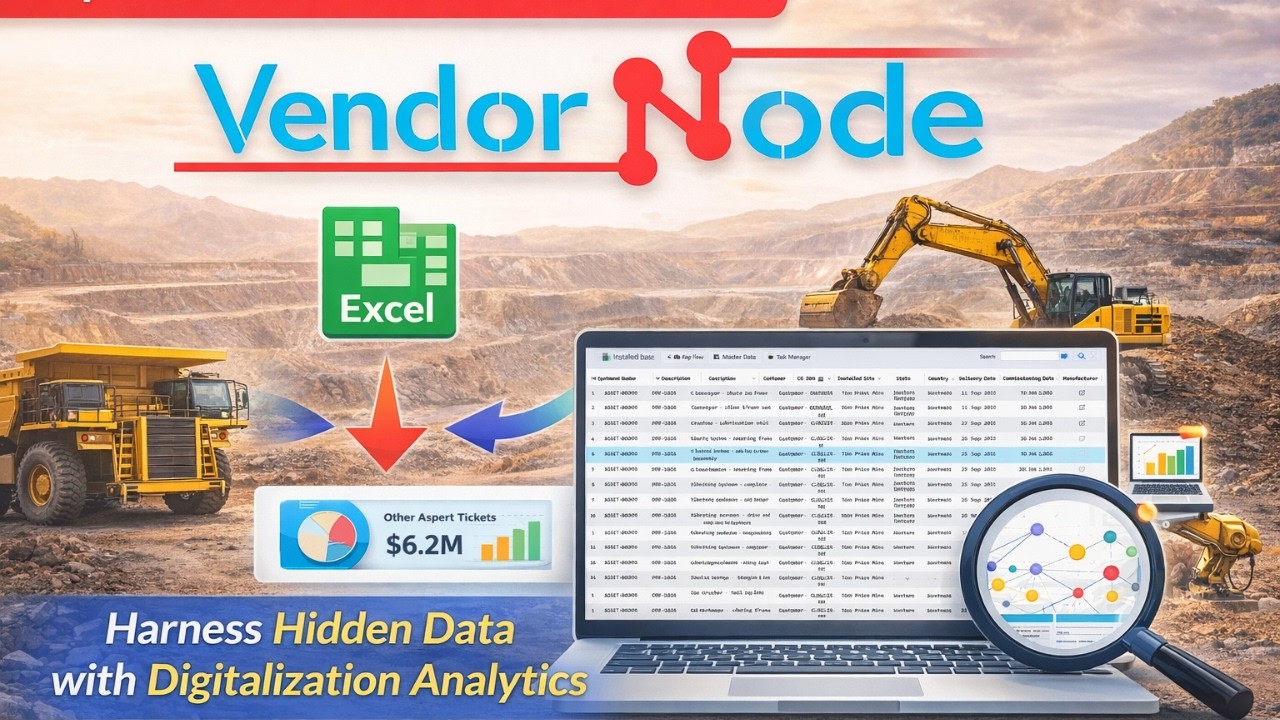 Demo 1: Importing Installed Base to Vendornode using a CSV template.
