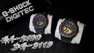 Casio G-Shock GA-2100 VS Digitec DG 3119
