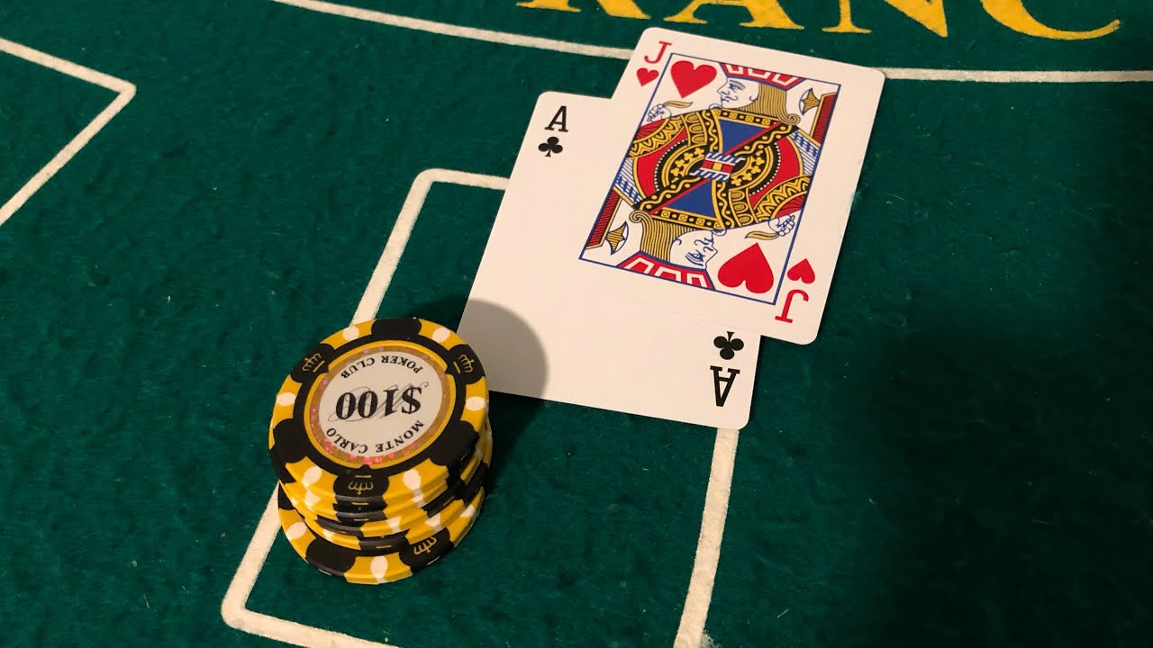 Blackjack 1,000 between two players YouTube