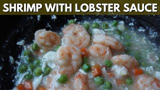 Chinese Shrimp with Lobster Sauce TAKEOUT Recipe | Wally Cooks Everything