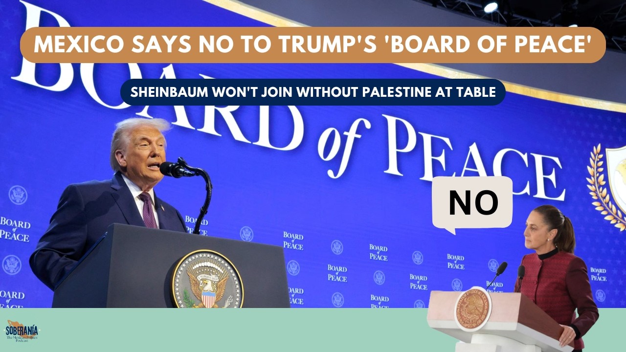 Мексика говорит «НЕТ» «Совету мира» Трампа: Шейнбаум не присоединится к нему, если Палестина не б...