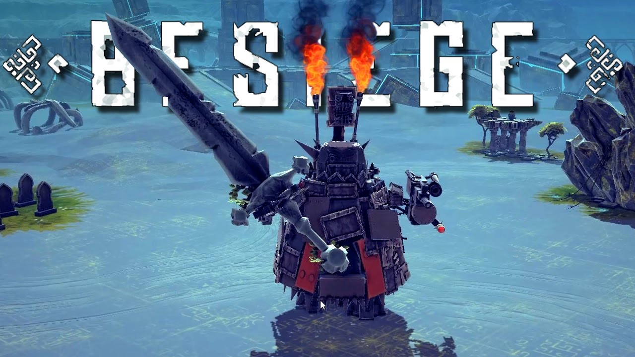 Besiege - Rick and Morty, Monster Bus, Warhammer, and more! - Besiege Best Creations Gameplay
