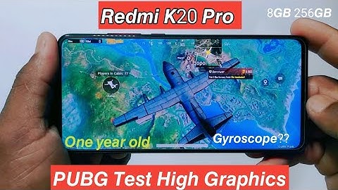 Redmi K20 Pro PUBG Test High Graphics Settings Gyroscope Heating Test 8GB 256GB | aashishrajput