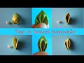 Лучшие Листочки к Канзаши / Top 6 leaves Kanzashi. DIY