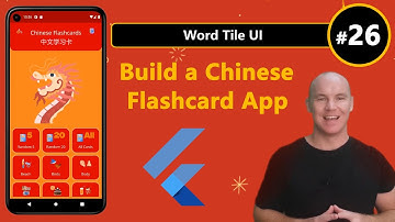 Build a Flashcard App in Flutter! #26 - Word Tile UI