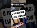Wizyta u mechanika i lista naprawionych rzeczy 😁😁😁 #mechanik #parodia