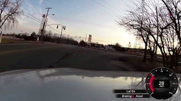 Garmin Virb GPS overlay test