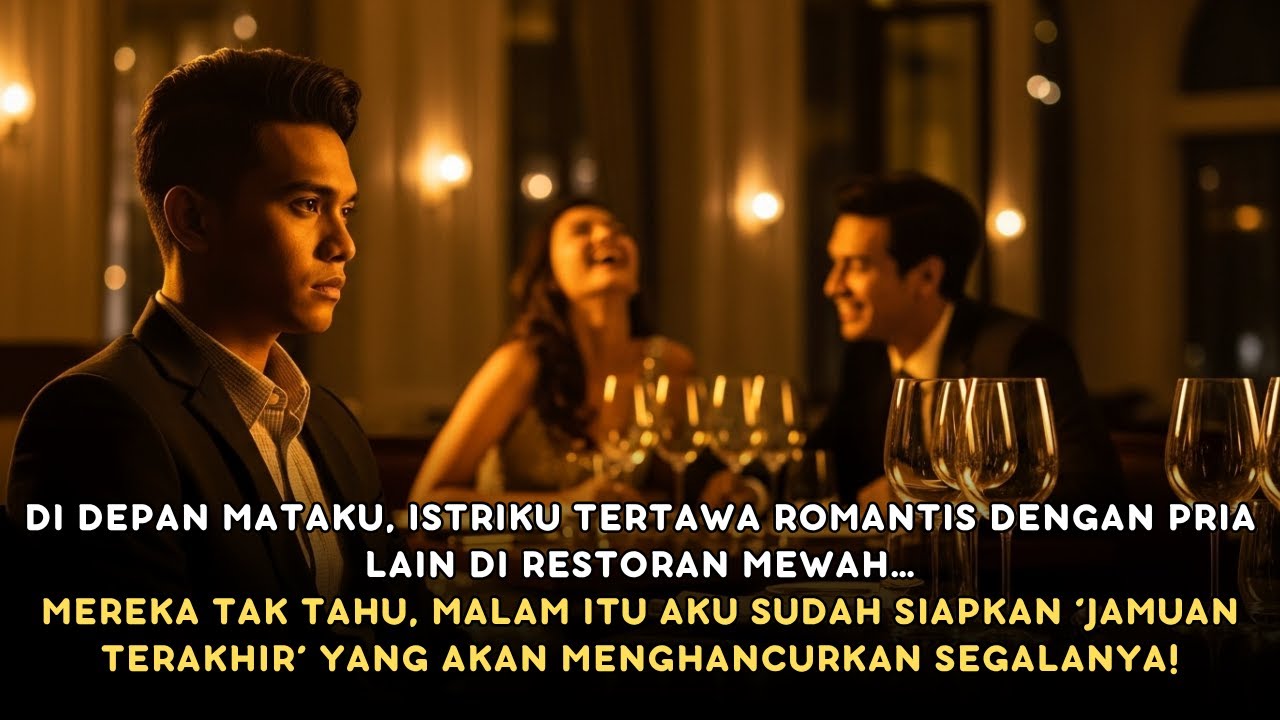 AKU MEMESAN MAKAN MALAM MEWAH TEPAT DI SAMPING ISTRI DAN SELINGKUHANNYA – KU BERI BALASAN MAHAL...