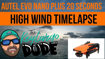 Autel EVO Nano | High Wind test- Incredible Timelapse Video!