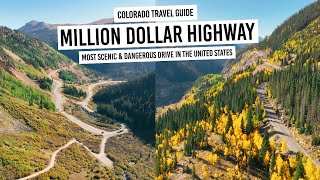 Million Dollar Highway in Colorado, San Juan Skyway - Ouray to Silverton to Telluride, Highway 550