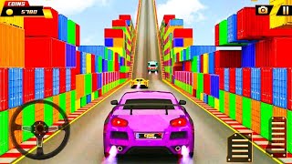 Impossible Stunts Driving - Action Car Racing 2020 #1 - Android Gameplay screenshot 5