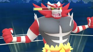 Great battle league 5 battles with Incineroar Golem & Poliwrath #pokemon #pokemongo #pokemongobattle