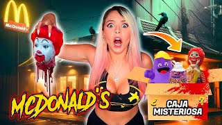 Encontré un PAYASO ATERRADOR en la CAJA MISTERIOSA de McDonalds!!☠️📦 | Jenny Devil😈