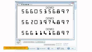 free postal barcode label labels generator software generate postoffice currier bank bar code tags