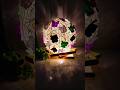 Diy light ball lamp || diy lamp with yarn || #diy #craft #diylamp #shorts