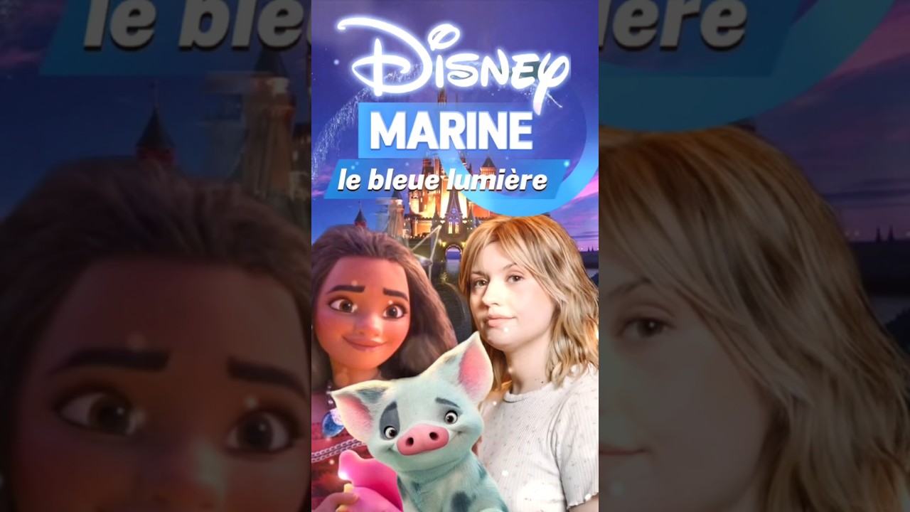 "Marine sublime Le Bleu Lumière (Vaiana) ✨ Une reprise magique !"