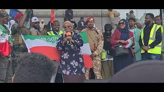 DR EDNA ADAN ISMAIL 18th May 2023 Amazing LONDON SPEECH "WE ARE THE GOOD SOMALIS"