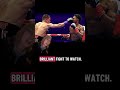 WINNER: Abdullah Mason. true winner... the fans. what a fight!