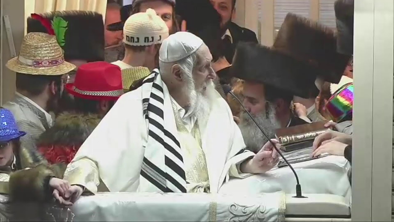 שידור חי - פורים - תפילת ערבית - קריאת המגילה - שירה ושיעור עם הצדיק הרב ברלנד יום ג' 03/03/26