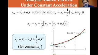 University Physics Lectures, Constant Acceleration