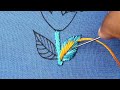 easy but cute all over flower embroidery designs for dresses - new hand embroidery dress designs