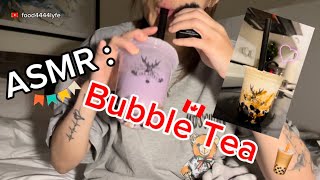 🇨🇦 The Alley Bubble Tea🧋 + Chitchat 👁️👄👁️ | ASMR