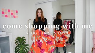 COME SHOPPING WITH ME! Vlog &amp; Try On Haul