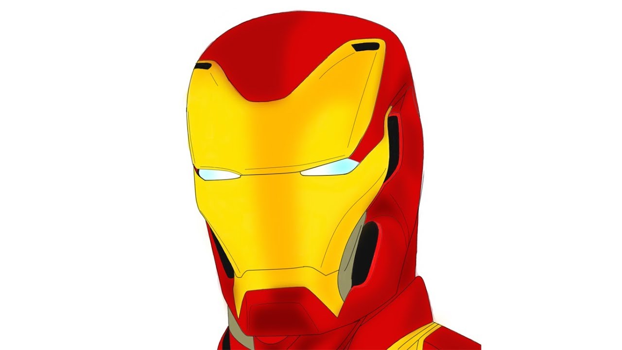 Menggambar Iron Man Avengers Endgame YouTube