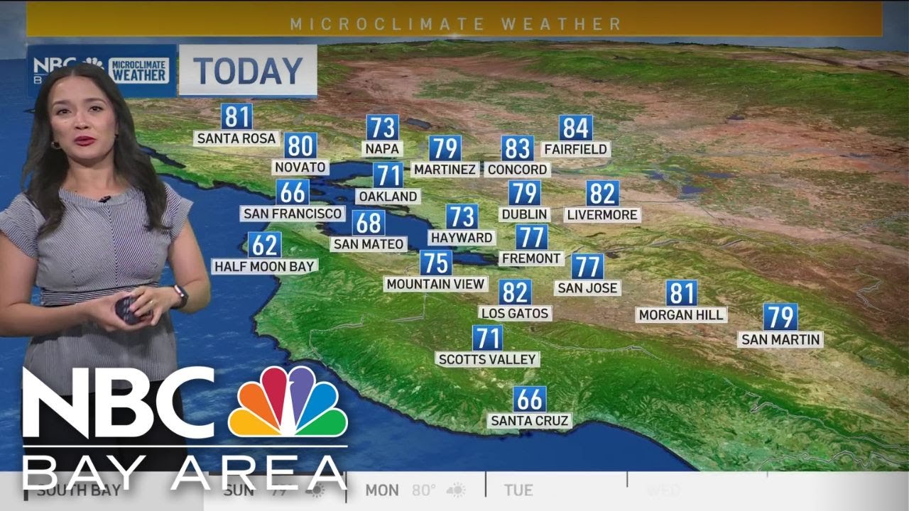 Bay Area forecast: Cool weekend continues - YouTube