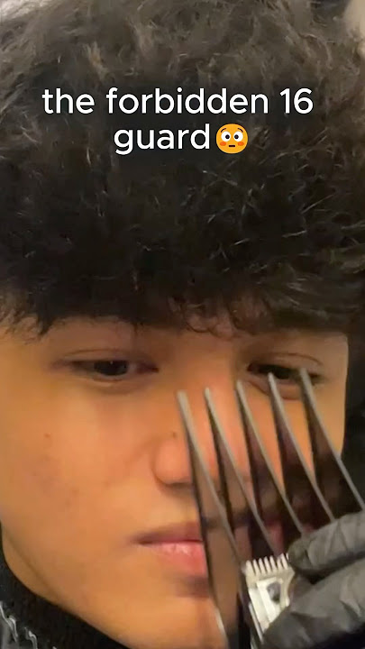 Forbidden 16 guard buzzcut🫣