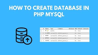 How To Create Database in PHP MySQL in Hindi | PHP MySQL Tutorial in Hindi #1