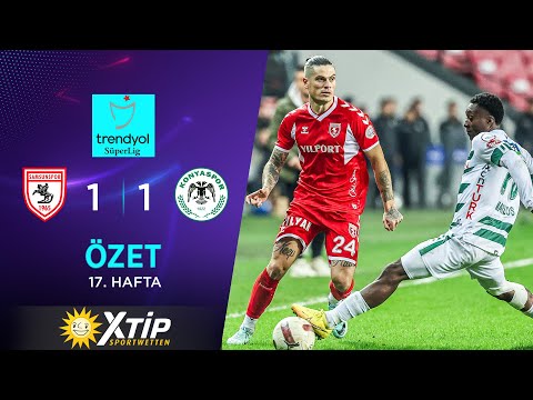 Merkur-Sports | Y. Samsunspor (1-1) T. Konyaspor - Highlights/Özet | Trendyol Süper Lig - 2023/24