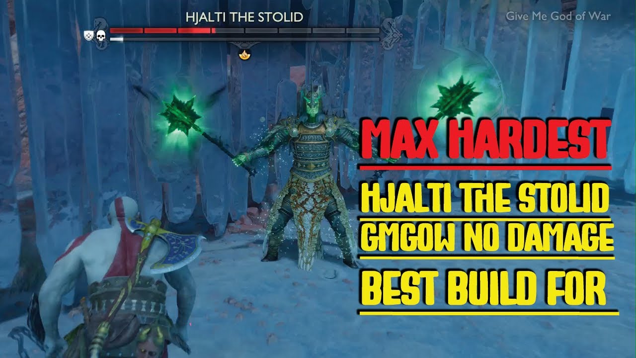 Max Hardest Difficulty GMGOW No Damage Berserker Hjalti the Stolid Boss Fight 