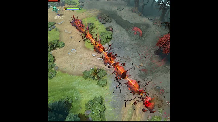 Sand King VFX Burrowstrike