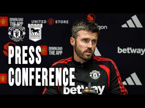 Michael Carrick Pre-Ipswich Town | Press Conference