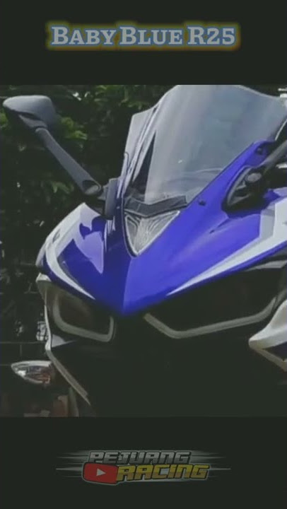 CINEMATIC MOTOR KEREN / BABY BLUE R25 #shorts