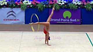 Ekaterina SELEZNEVA (RUS) hoop - 2017 Corbeil senior AA