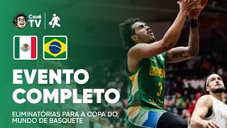 Thumbnail of JOGO COMPLETO: BRASIL X MÉXICO | ELIMINATÓRIAS PARA A COPA DO MUNDO DE BASQUETE