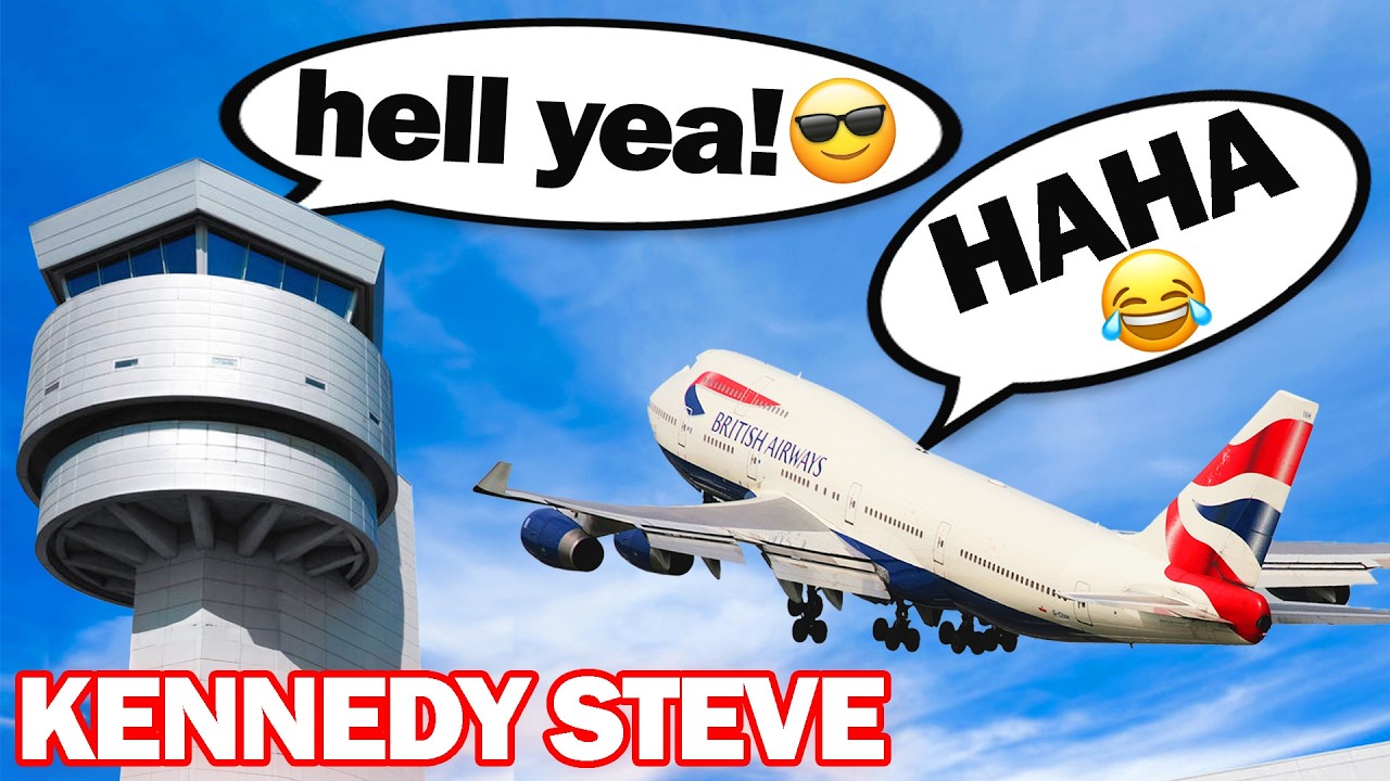 The FUNNIEST Pilots and ATC - Kennedy Steve Edition!
