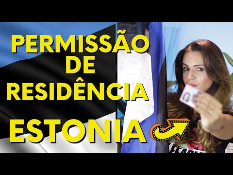 Vídeo: Como Obter Autorização De Residência Na Estônia