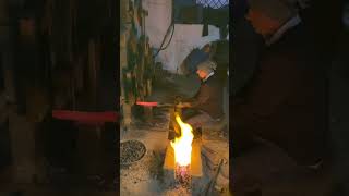 Damascus Forging