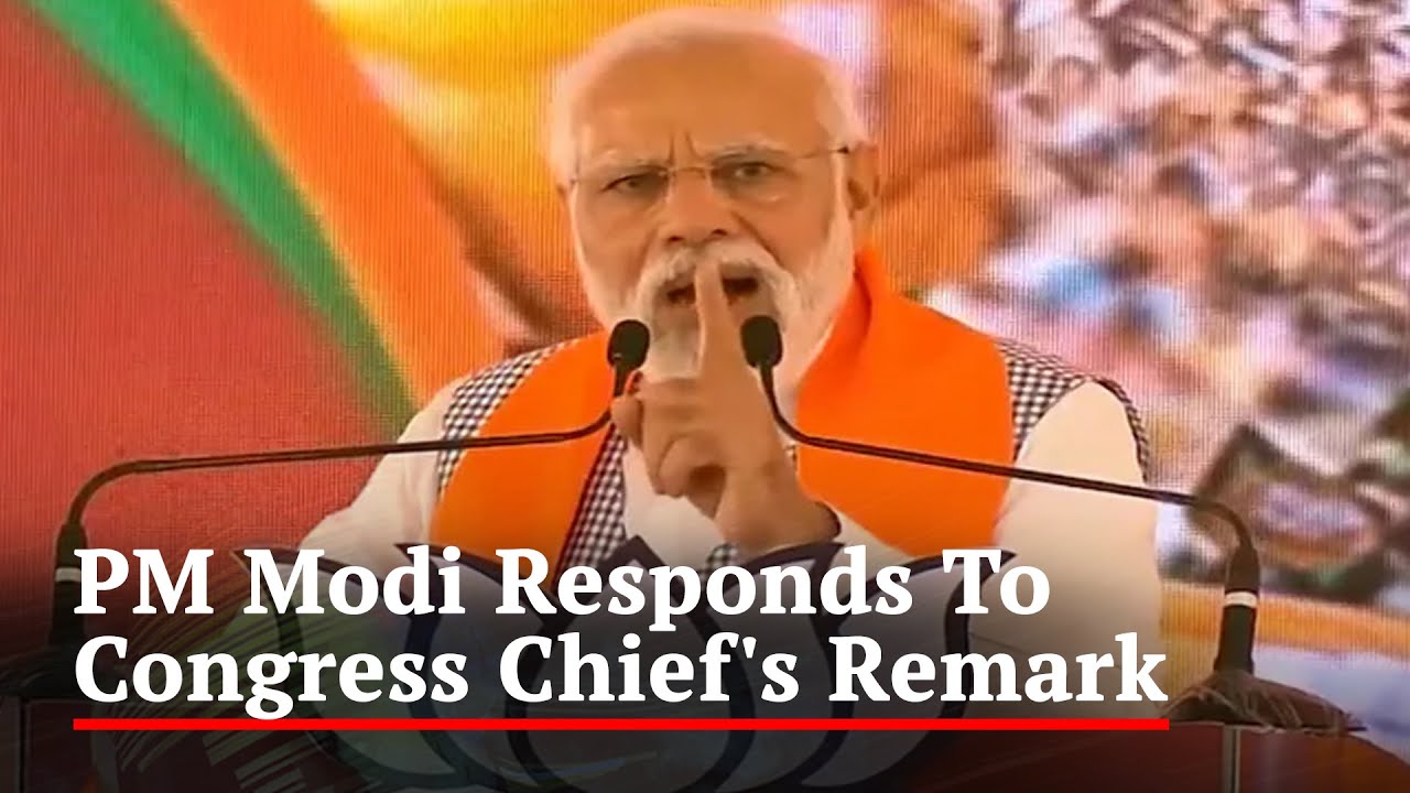 "Fine Being A Snake...": PM Modi Responds To Congress Chief's Remark